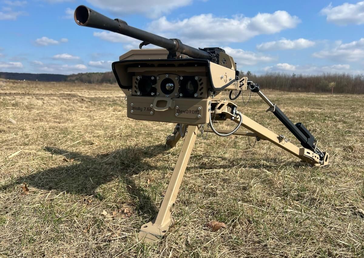 DevDroid: 30-мм гармата на НРК, протидія ворожим FPV та гранатомет на базі квадроцикла
