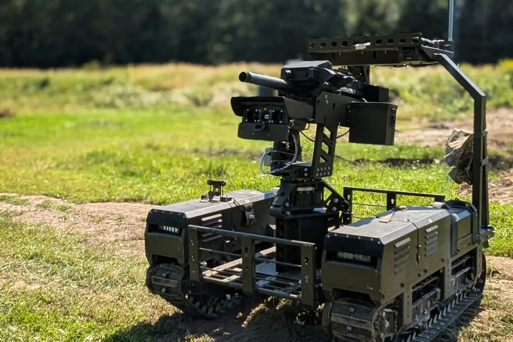 Ukraine’s Ground Robot Tore Through Russian Troops—So It’s Now Armed With a Grenade Launcher